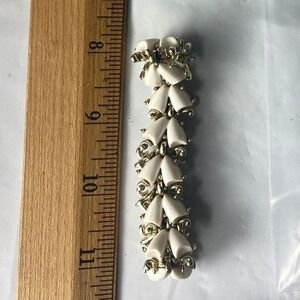 White‎ Flower Rhinestone Charm Bracelet for Women